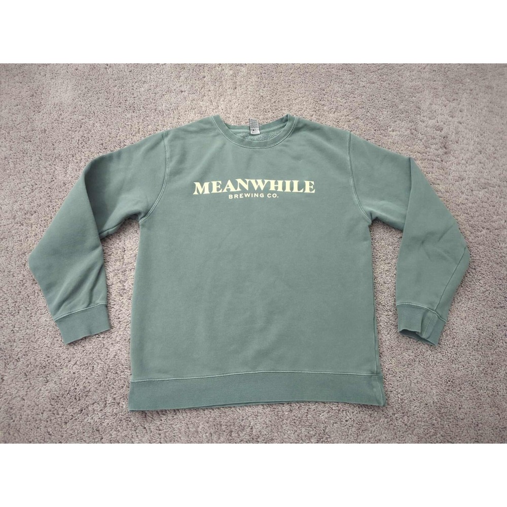 Meanwhile Brewing Co Pullover Mens M Beer Austin TX‎ Independent Trading